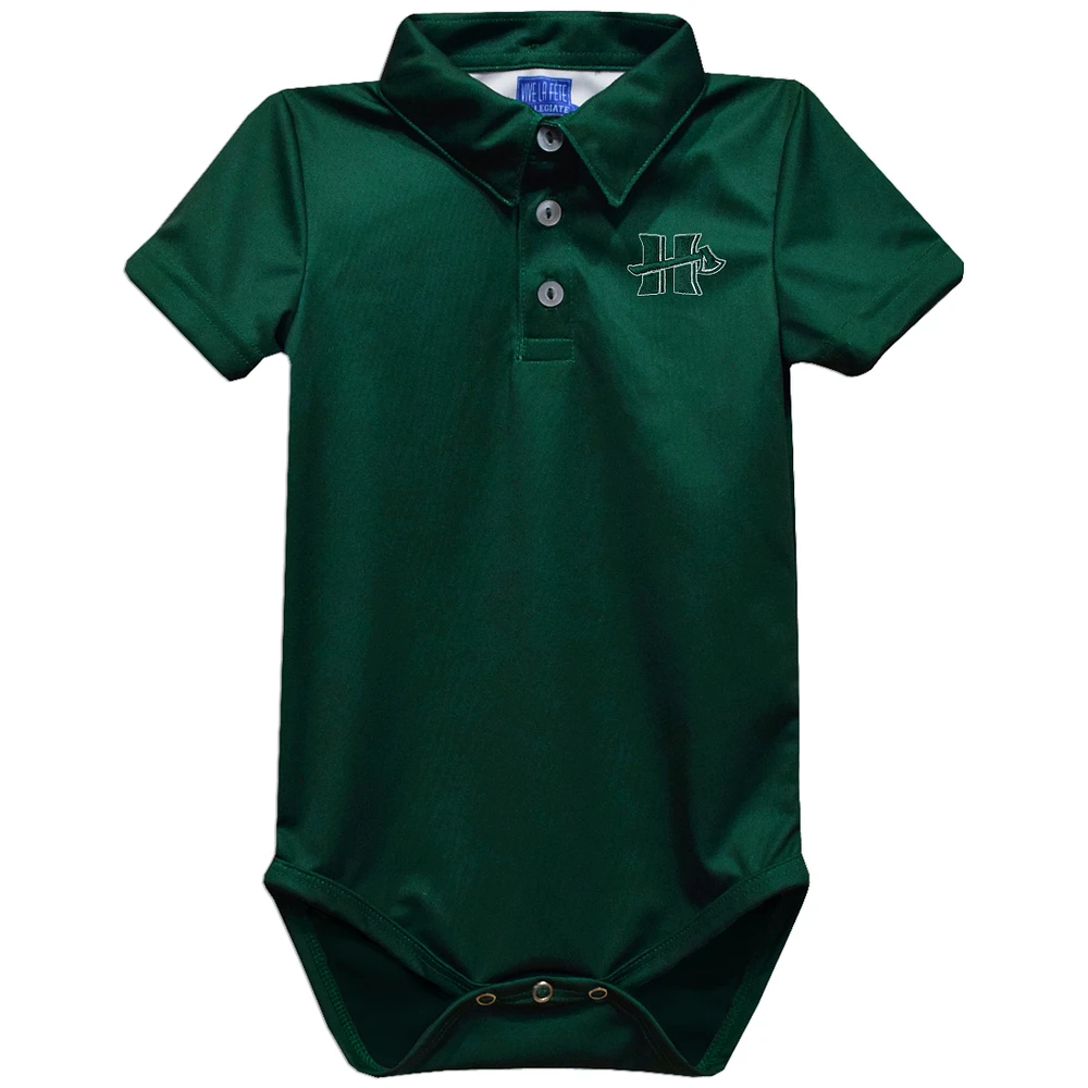 Infant Vive La Fete Green Humboldt State Jacks Polo Bodysuit