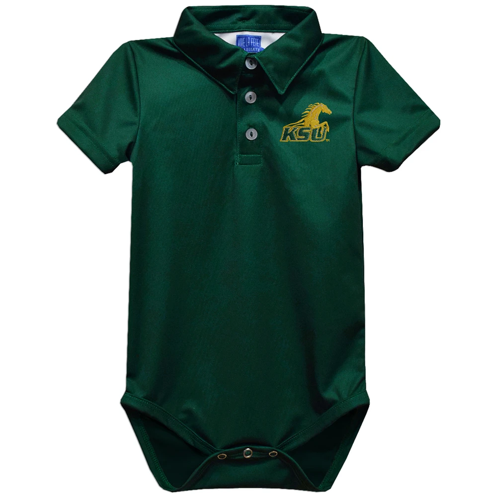 Infant Vive La Fete Green Kentucky State Thorobreds Polo Bodysuit