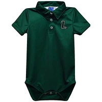 Infant Vive La Fete Green Loyola Greyhounds Polo Bodysuit