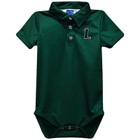 Infant Vive La Fete Green Loyola Greyhounds Polo Bodysuit