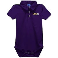 Infant Vive La Fete Purple LSU Shreveport Pilots Polo Bodysuit