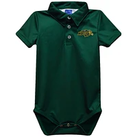 Infant Vive La Fete Green NDSU Bison Polo Bodysuit