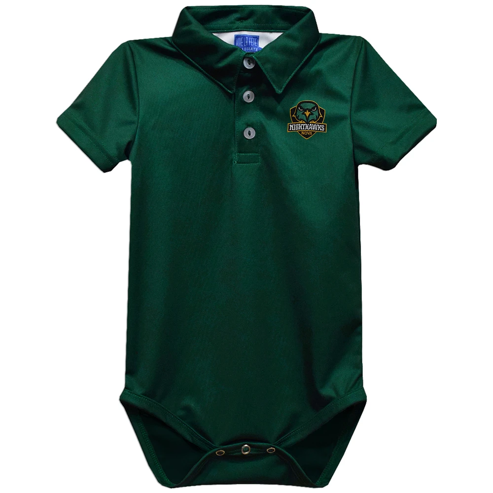 Infant Vive La Fete Green Northern Virginia Community College Polo Bodysuit