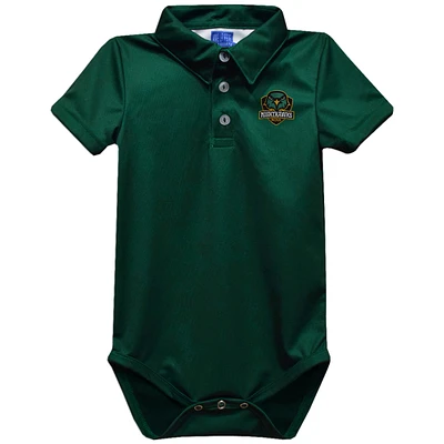 Infant Vive La Fete Green Northern Virginia Community College Polo Bodysuit