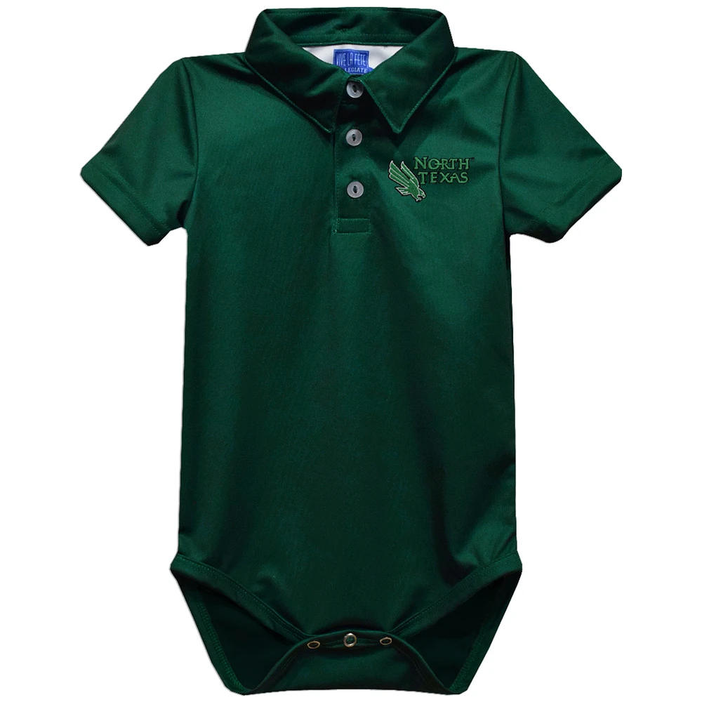 Infant Vive La Fete Green North Texas Mean Polo Bodysuit