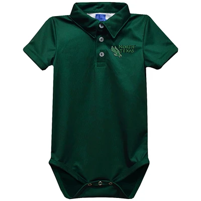 Infant Vive La Fete Green North Texas Mean Polo Bodysuit
