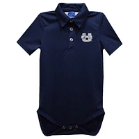 Infant Vive La Fete Navy Utah State Aggies Polo Bodysuit