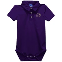 Infant Vive La Fete Purple Western Carolina Catamounts Polo Bodysuit