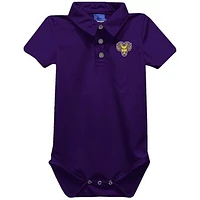 Infant Vive La Fete Purple West Chester Golden Rams Polo Bodysuit