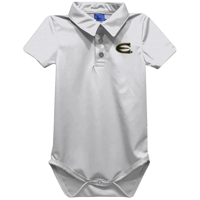 Infant Vive La Fete White Emporia State Hornets Polo Bodysuit