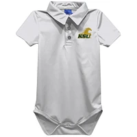 Infant Vive La Fete White Kentucky State Thorobreds Polo Bodysuit