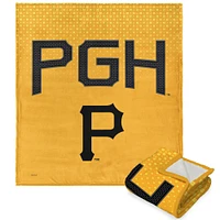 The Northwest Group Pittsburgh Pirates 50" x 60" City Connect Silk Touch Sherpa Throw Blanket
