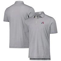 Men's Peter Millar Black Arizona Diamondbacks Jubilee Stripe Stretch Jersey Polo