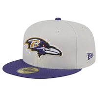 Men's New Era Baltimore Ravens Stoney 59FIFTY Fitted Hat