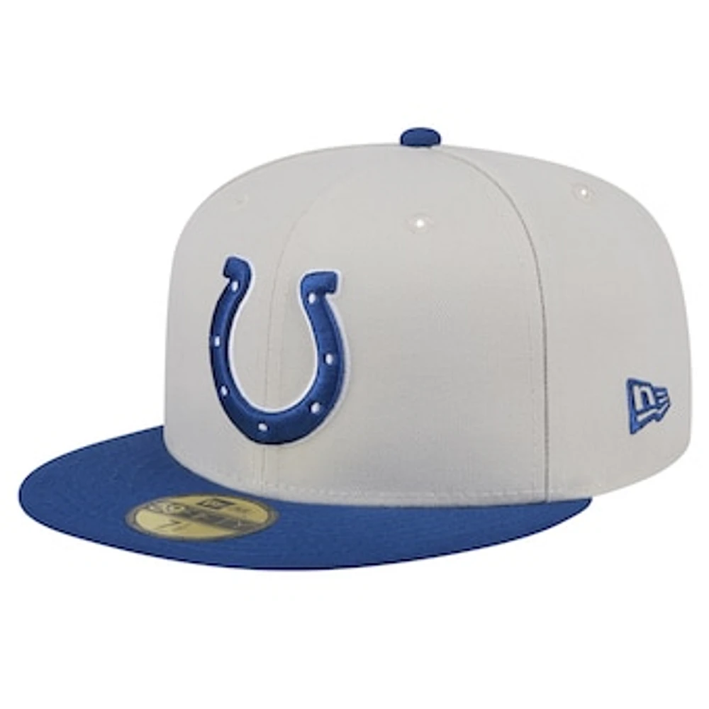 Men's New Era Indianapolis Colts Stoney 59FIFTY Fitted Hat