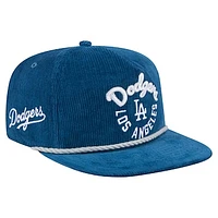 Men's New Era  Royal Los Angeles Dodgers Full Circle Corduroy Golfer Adjustable Hat