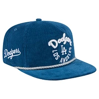 Men's New Era  Royal Los Angeles Dodgers Full Circle Corduroy Golfer Adjustable Hat