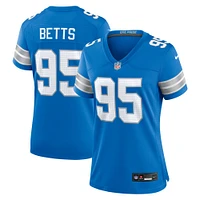 Women's Nike Mathieu Betts  Blue Detroit Lions Game Jersey