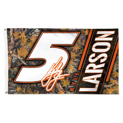 WinCraft Kyle Larson Camo 3' x 5' One-Sided Deluxe Flag