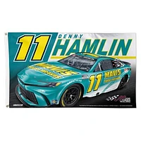 WinCraft Denny Hamlin Mavis 3' x 5' One-Sided Deluxe Flag