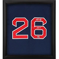 Wade Boggs Boston Red Sox Autographed Framed Navy Mitchell & Ness Batting Practice Replica Jersey Shadowbox with "HOF 05" Inscription