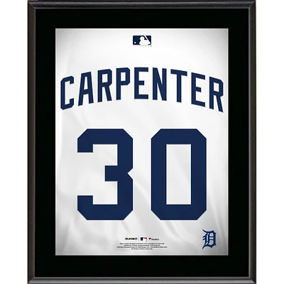 Kerry Carpenter Detroit Tigers 10.5" x 13" Jersey Number Sublimated Player Plaque