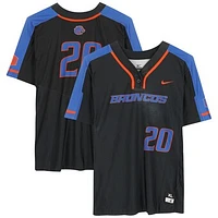 Boise State Broncos Team-Issued #20 Black Jersey from the Softball Program - Size XL