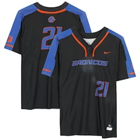 Boise State Broncos Team-Issued #21 Black Jersey from the Softball Program - Size XL