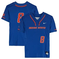 Boise State Broncos Team-Issued #8 Royal Jersey from the Softball Program - Size M