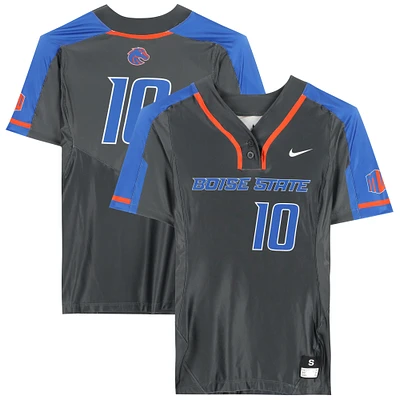Boise State Broncos Team-Issued #10 Jersey from the Softball Program