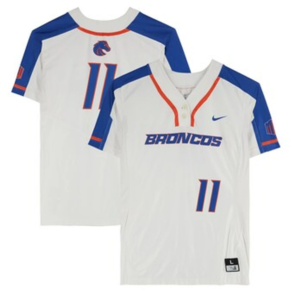 Boise State Broncos Team-Issued #11 Jersey from the Softball Program