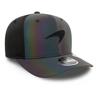 Men's New Era Black McLaren F1 Team 2024 End of Season 9FIFTY Stretch-Snap Hat