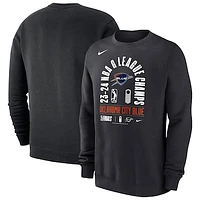 Men's Nike Black Oklahoma City Blue 2024 NBA G-League Champions Fleece Crewneck Pullover Sweatshirt