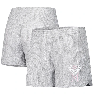 Women's Concepts Sport Gray Inter Miami CF Juniper Shorts