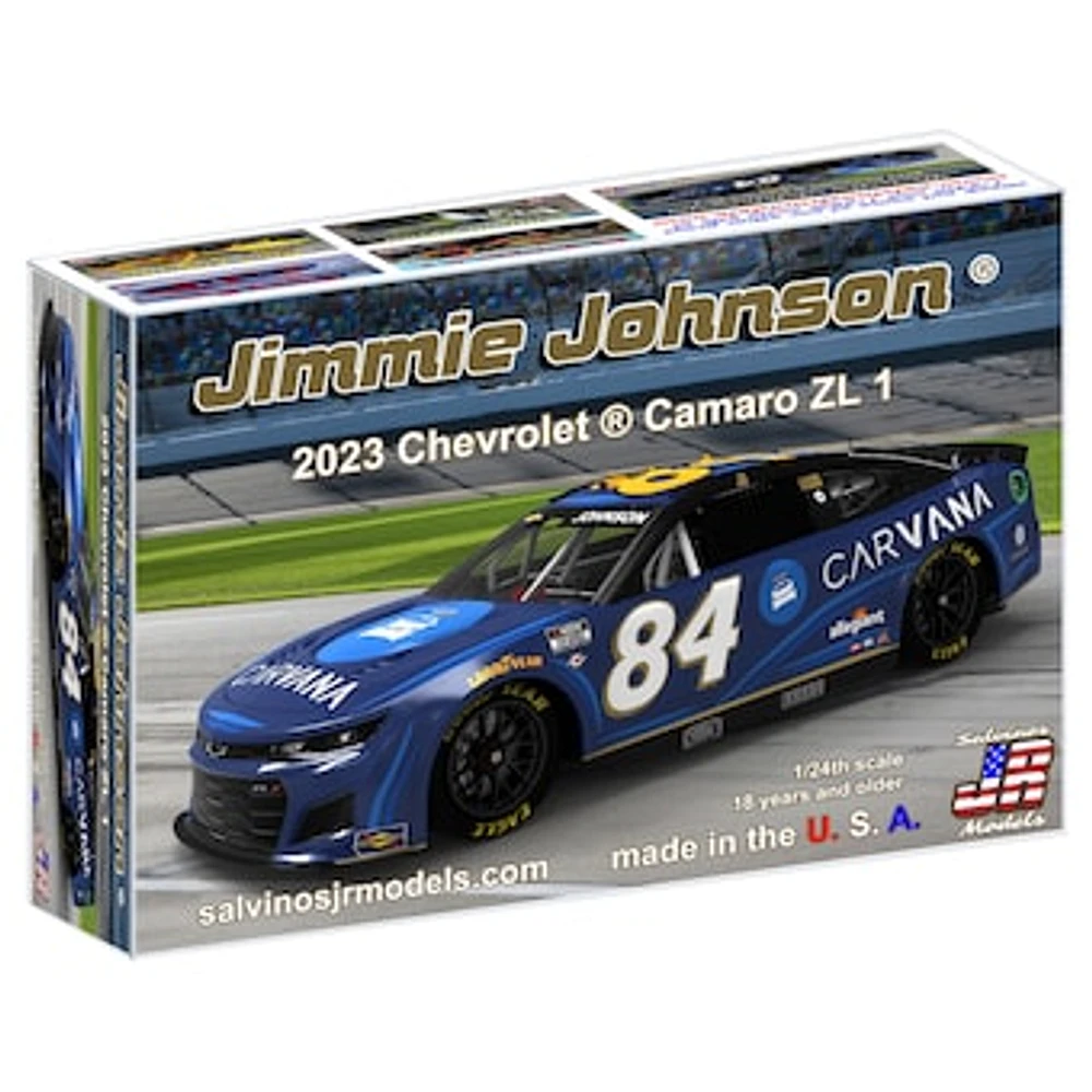 Salvinos JR Models Jimmie Johnson 2023 Carvana 1:24 Model Chevrolet Camaro Kit