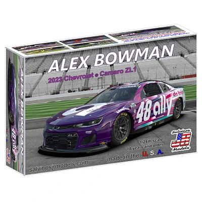 Salvinos JR Models Alex Bowman 2023 Ally 1:24 Model Chevrolet Camaro Kit