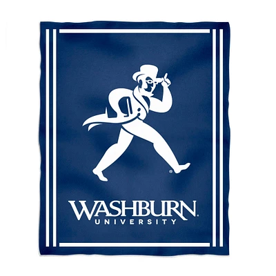 Vive La Fete Washburn Ichabods 36" x 48" Big Mascot Fleece Blanket