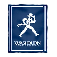 Vive La Fete Washburn Ichabods 36" x 48" Big Mascot Fleece Blanket