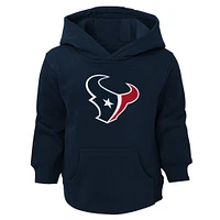 Youth Navy Houston Texans Team Logo Pullover Hoodie