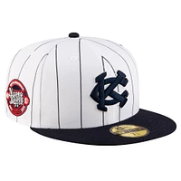 Men's New Era  White/Navy Kansas City Monarchs 2024 Turn Back The Clock 59FIFTY Fitted Hat