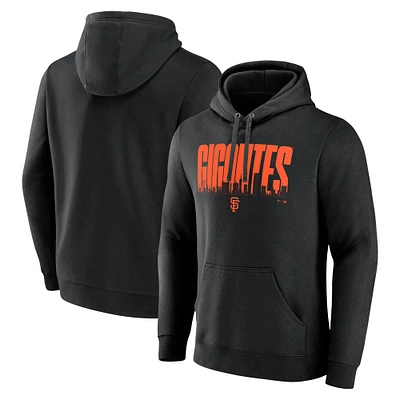 Men's  Black San Francisco Giants Gigantes Pullover Hoodie