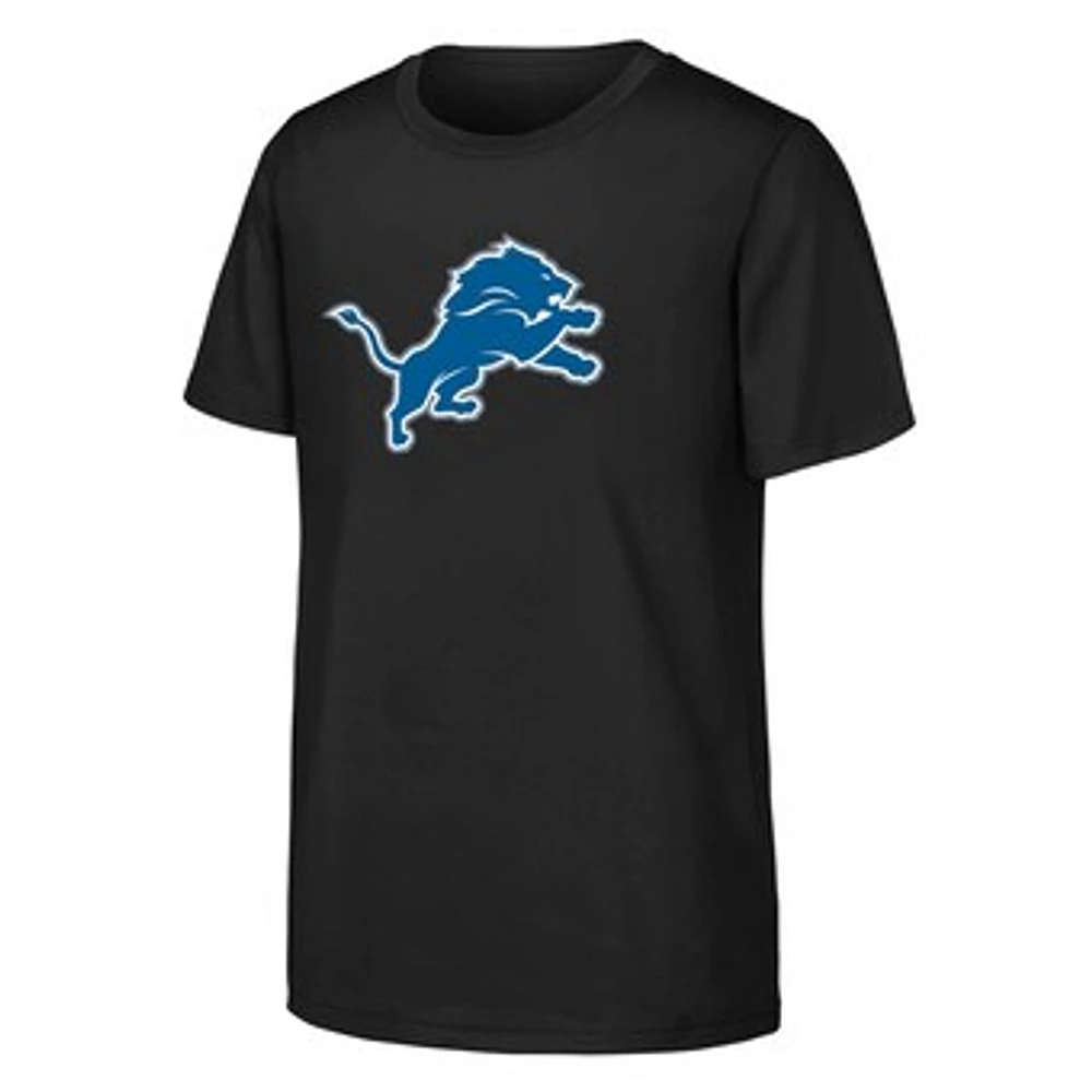 Youth Detroit Lions Primary Logo T-Shirt