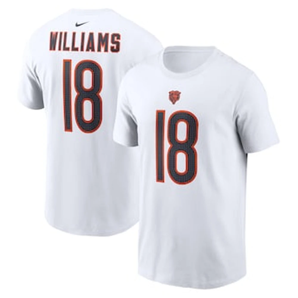 Men's Nike Caleb Williams Chicago Bears Fuse Name & Number T-Shirt