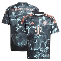 Youth adidas  Black Bayern Munich 2024/25 Away Replica Jersey