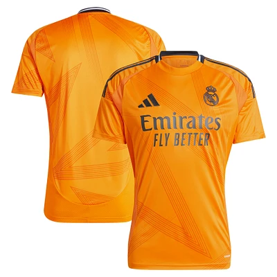 Men's adidas  Orange Real Madrid 2024/25 Away Replica Jersey