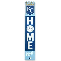 Kansas City Royals Home Porch Vertical Wood Leaner