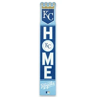 Kansas City Royals Home Porch Vertical Wood Leaner