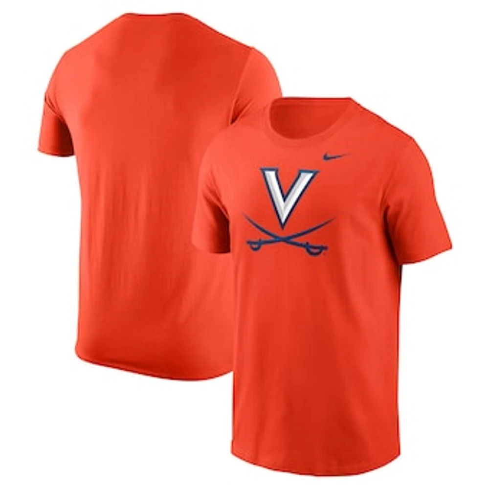 Men's Nike Orange Virginia Cavaliers Logo T-Shirt