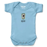 Infant Chad & Jake Light Columbus Crew Logo Personalized Bodysuit