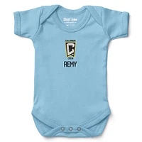 Infant Chad & Jake Light Columbus Crew Logo Personalized Bodysuit